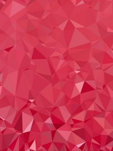 Preview wallpaper polygon, triangles, geometric, red