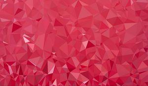 Preview wallpaper polygon, triangles, geometric, red