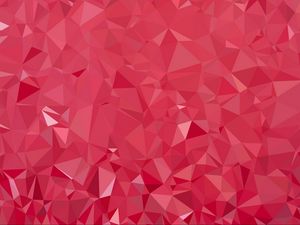 Preview wallpaper polygon, triangles, geometric, red