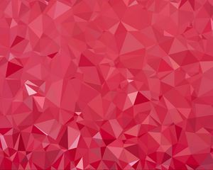 Preview wallpaper polygon, triangles, geometric, red