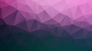 Preview wallpaper polygon, triangles, geometric, gradient, lines