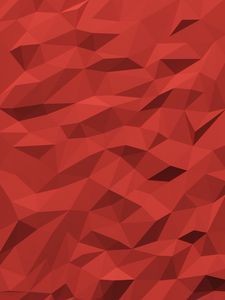 Preview wallpaper polygon, triangles, geometry, fragments, red