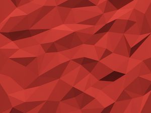 Preview wallpaper polygon, triangles, geometry, fragments, red