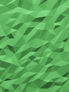 Preview wallpaper polygon, triangles, geometry, green