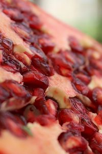 Preview wallpaper pomegranate, fruit, berries, close-up