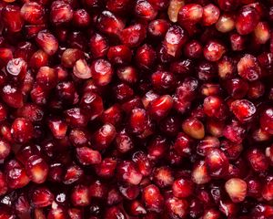 Preview wallpaper pomegranate, fruit, berries, many