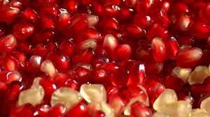 Preview wallpaper pomegranate, fruit, food