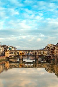 Preview wallpaper ponte vecchio, new years eve, florence, italy