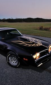 Preview wallpaper pontiac, firebird, 1978, black