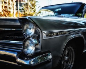 Preview wallpaper pontiac, parisienne, car, retro