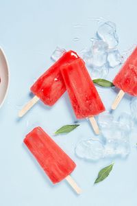 Preview wallpaper popsicles, ice cream, ice, dessert, strawberry