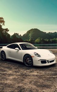 Preview wallpaper porsche, 911, carrera, 4s, side view