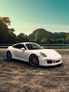 Preview wallpaper porsche, 911, carrera, 4s, side view