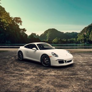 Preview wallpaper porsche, 911, carrera, 4s, side view