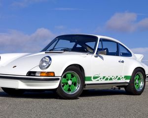 Preview wallpaper porsche, 911, carrera, rs, july 2, coupe, 901, 1972