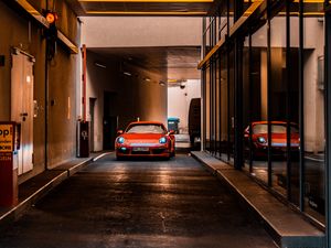 Preview wallpaper porsche 911 gt2, porsche 911, porsche, red, front view