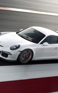 Preview wallpaper porsche 911 gt3, auto, car, cars, speed