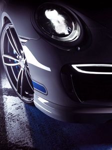 Preview wallpaper porsche, 911, porsche 911, turbo, front bumper