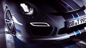 Preview wallpaper porsche, 911, porsche 911, turbo, front bumper