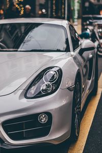 Preview wallpaper porsche 911, porsche, car, gray, sportscar