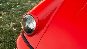 Preview wallpaper porsche 911, porsche, car, red, headlight