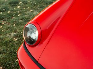 Preview wallpaper porsche 911, porsche, car, red, headlight