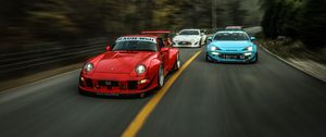 Preview wallpaper porsche 911, porsche, car, red, sports car
