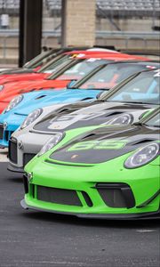 Preview wallpaper porsche 911, porsche, cars, sports cars, colorful