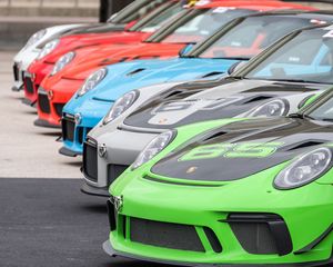 Preview wallpaper porsche 911, porsche, cars, sports cars, colorful