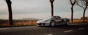 Preview wallpaper porsche 911, porsche, sports car, car, road