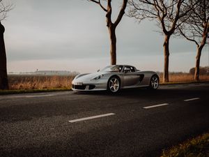 Preview wallpaper porsche 911, porsche, sports car, car, road