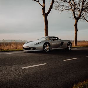 Preview wallpaper porsche 911, porsche, sports car, car, road