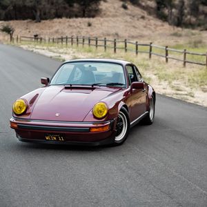 Preview wallpaper porsche 911 sc, porsche, car, sports car, red