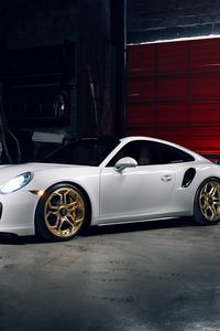 Preview wallpaper porsche, 911, turbo s, side view