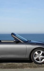 Preview wallpaper porsche boxster, porsche, silver, convertible