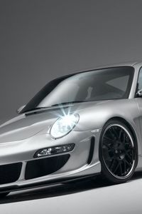 Preview wallpaper porsche, car, ride, silver, sporty