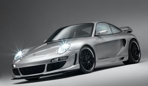 Preview wallpaper porsche, car, ride, silver, sporty