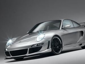 Preview wallpaper porsche, car, ride, silver, sporty