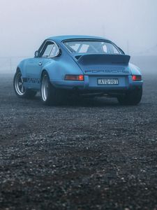 Preview wallpaper porsche, carrera, rear view