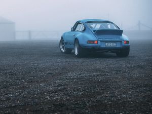 Preview wallpaper porsche, carrera, rear view