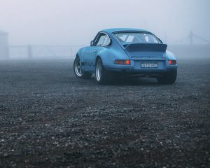 Preview wallpaper porsche, carrera, rear view