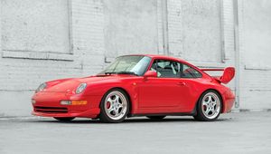 Preview wallpaper porsche, carrera, red, side view