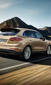 Preview wallpaper porsche, cayenne, turbo s, 2015