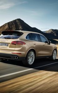 Preview wallpaper porsche, cayenne, turbo s, 2015