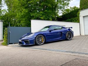 Preview wallpaper porsche cayman gt4, porsche, sports car, car