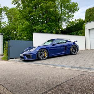 Preview wallpaper porsche cayman gt4, porsche, sports car, car