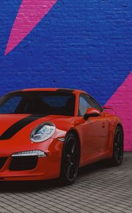 Preview wallpaper porsche cayman, porsche, sports car, supercar, red