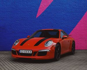 Preview wallpaper porsche cayman, porsche, sports car, supercar, red