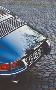 Preview wallpaper porsche, porsche 911, rear view