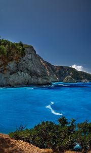 Preview wallpaper porto katsiki, lefkada, greece, ionian sea, hdr